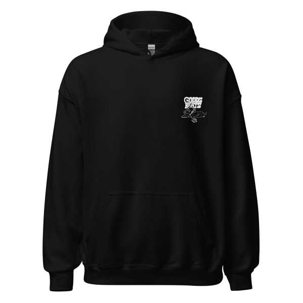 White Logo Hoodie - Image 2