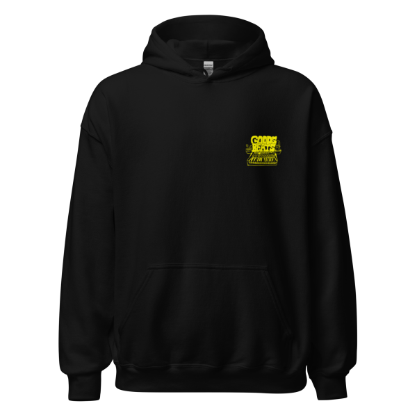 Black and Yellow Hoodie - Image 2