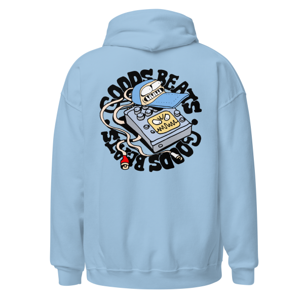 Light Blue Synth Hoodie