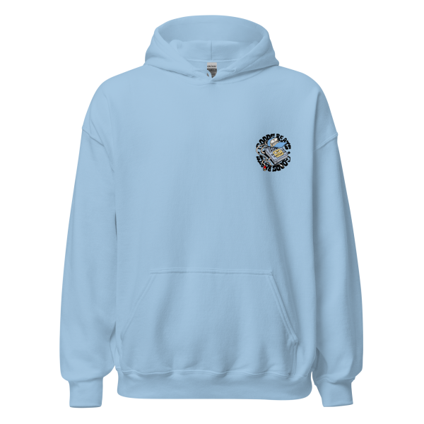 Light Blue Synth Hoodie - Image 2